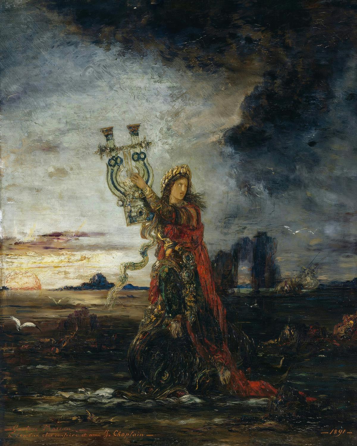 Arion by Gustave Moreau — archival fine-art print from Fable