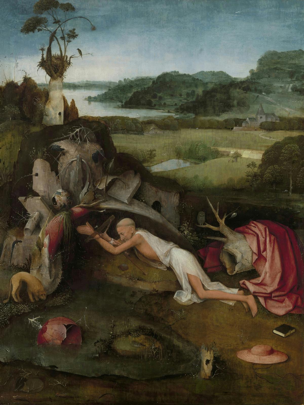 Saint Jerome at Prayer by Hieronymus Bosch — archival fine-art print from Fable