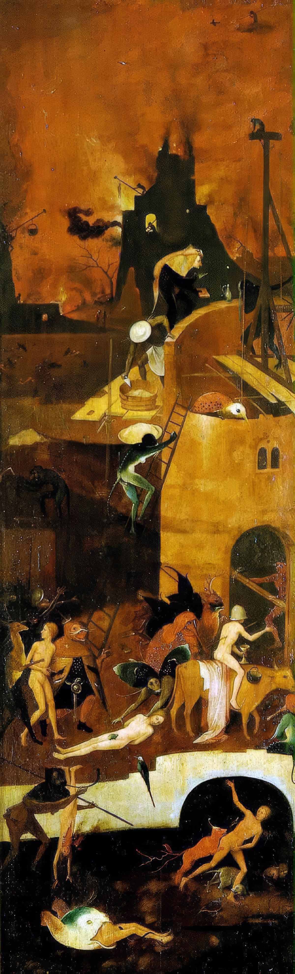 The Infernal Ascent by Hieronymus Bosch — archival fine-art print from Fable
