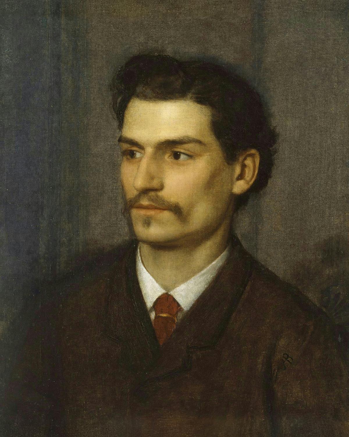 Portrait of Augusto Fratelli by Arnold Böcklin — archival fine-art print from Fable