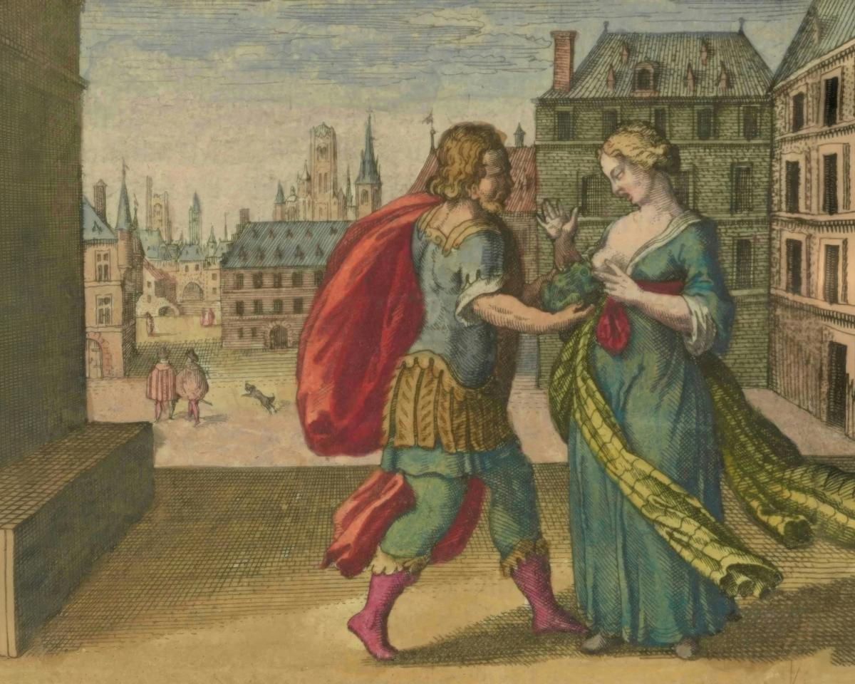 The Toad at the Breast by Matthäus Merian the Elder, after Michael Maier — archival fine-art print from Fable