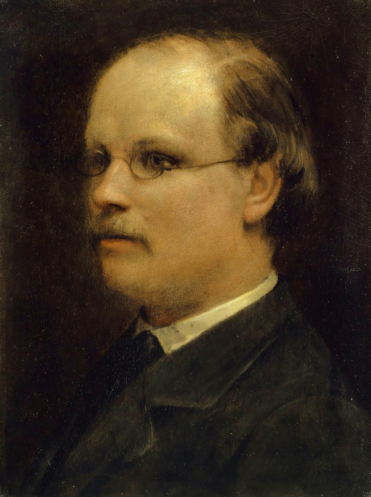 Portrait of Professor Fritz Burckhardt-Brenner by Arnold Böcklin — archival fine-art print from Fable
