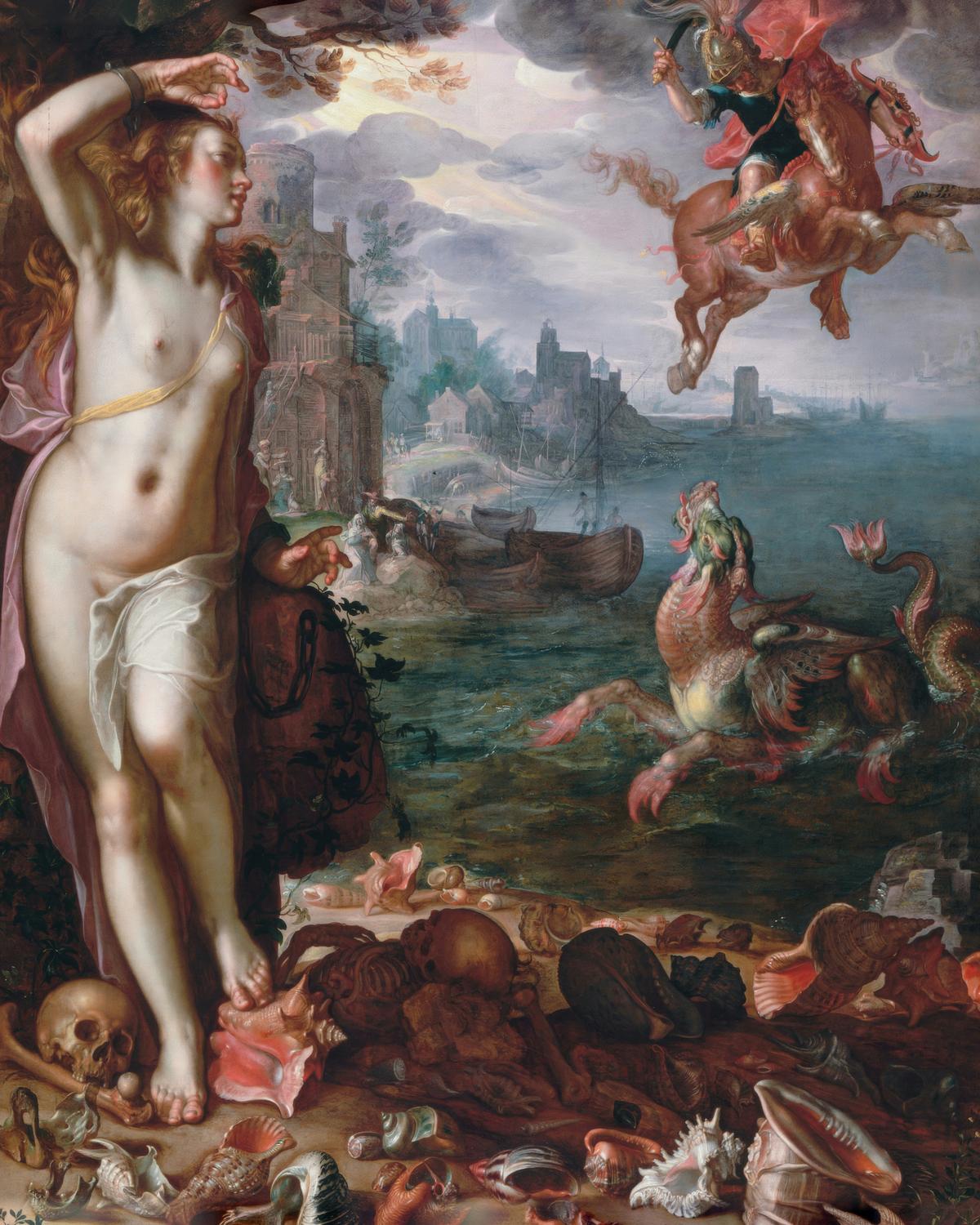 Perseus and Andromeda by Joachim Wtewael — archival fine-art print from Fable