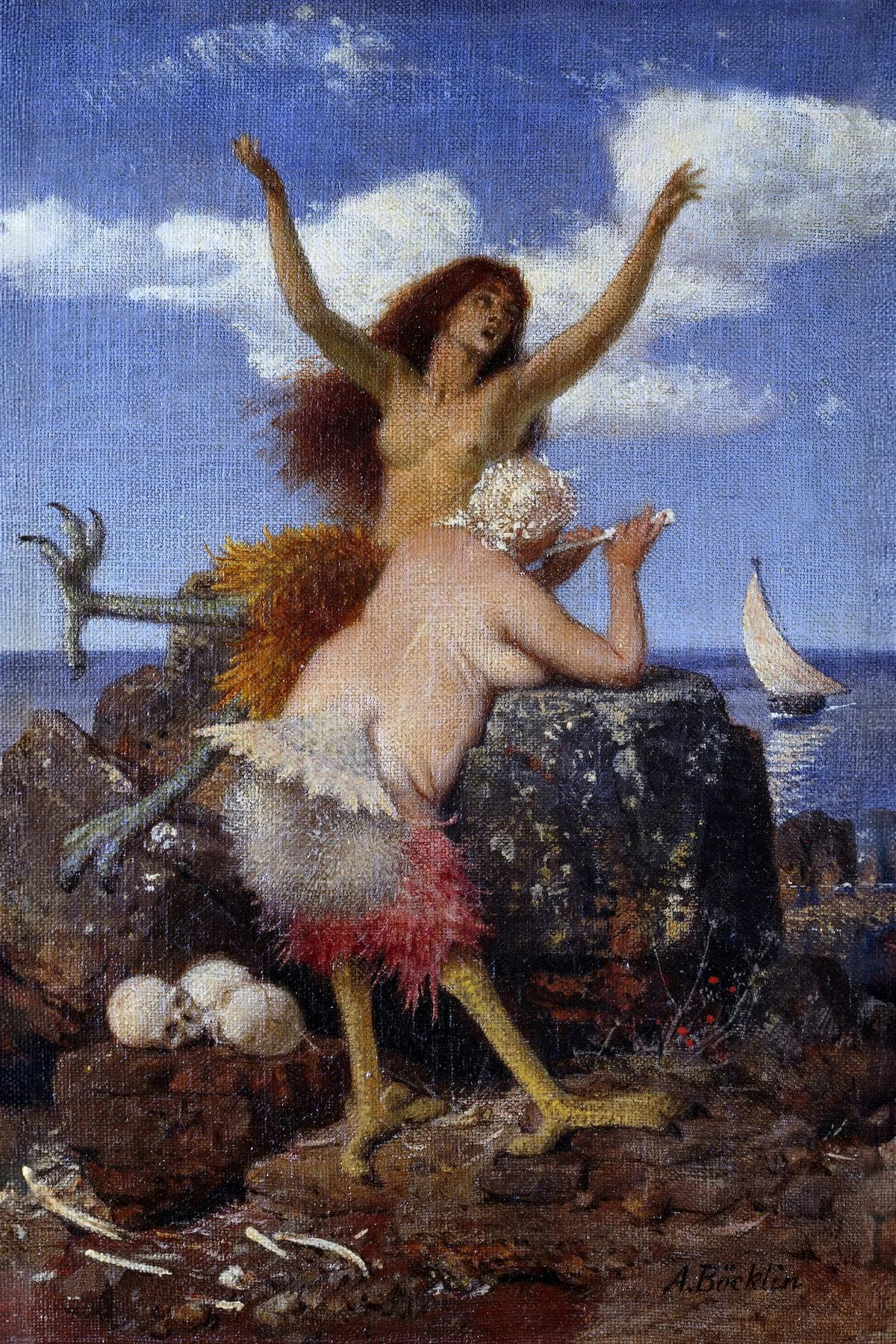 Sirens by Arnold Böcklin — archival fine-art print from Fable