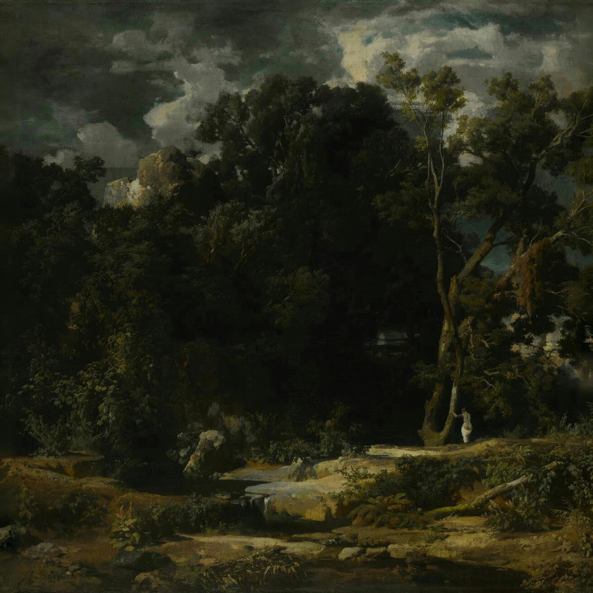 Roman Landscape by Arnold Böcklin — archival fine-art print from Fable