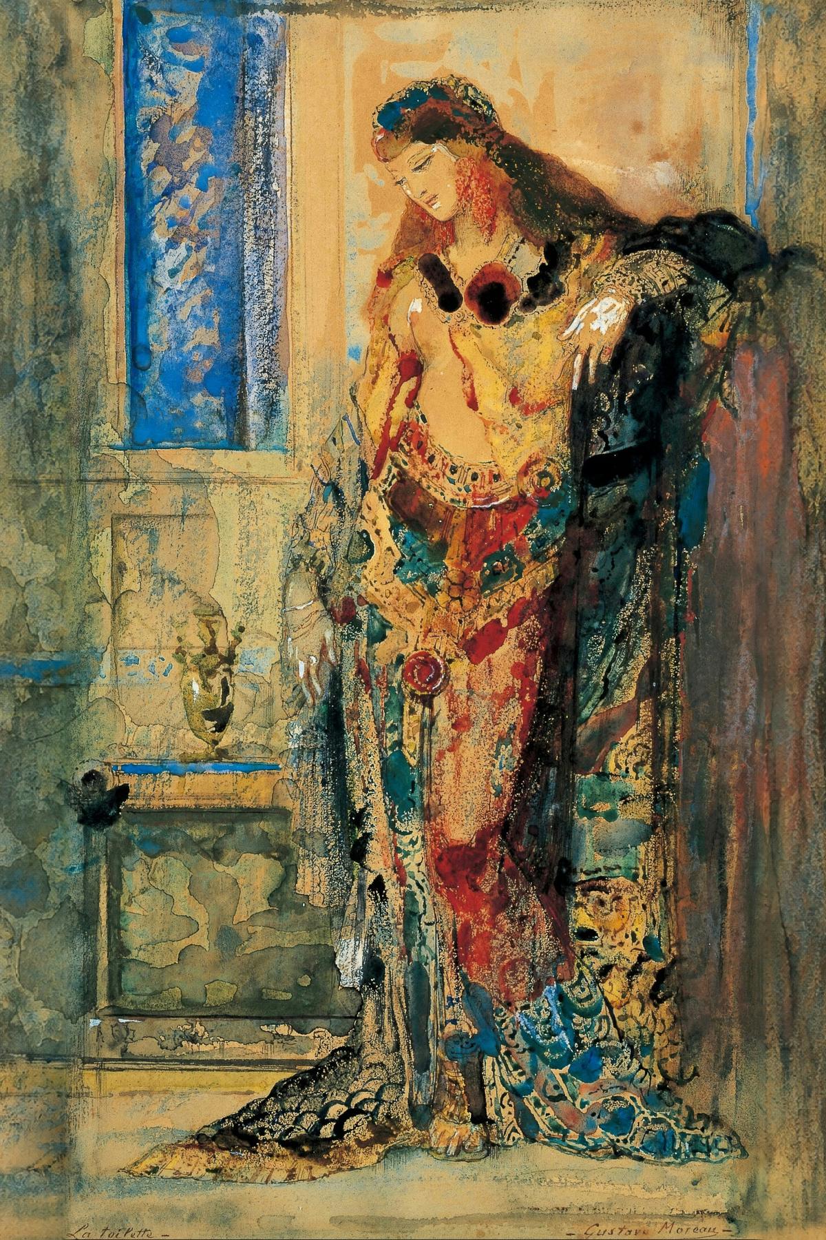 The Toilette by Gustave Moreau — archival fine-art print from Fable