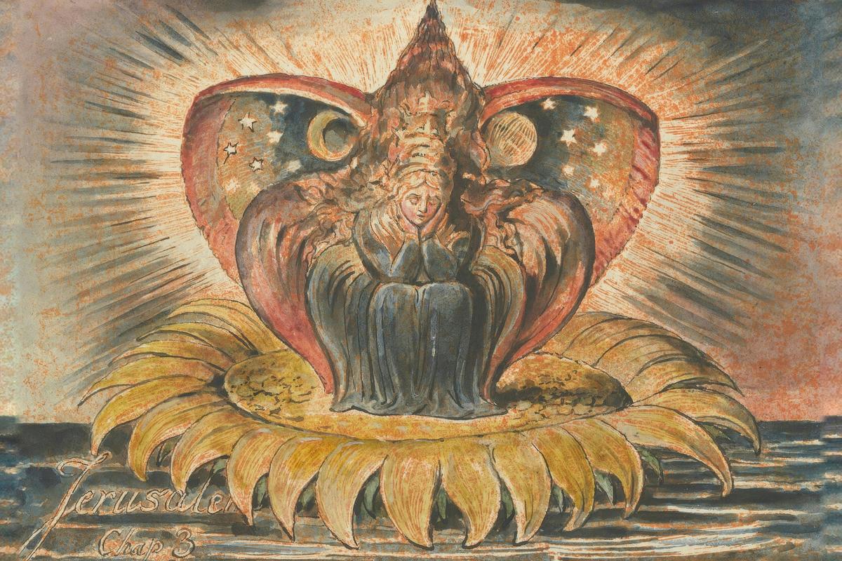 Jerusalem, plate 53 by William Blake — archival fine-art print from Fable