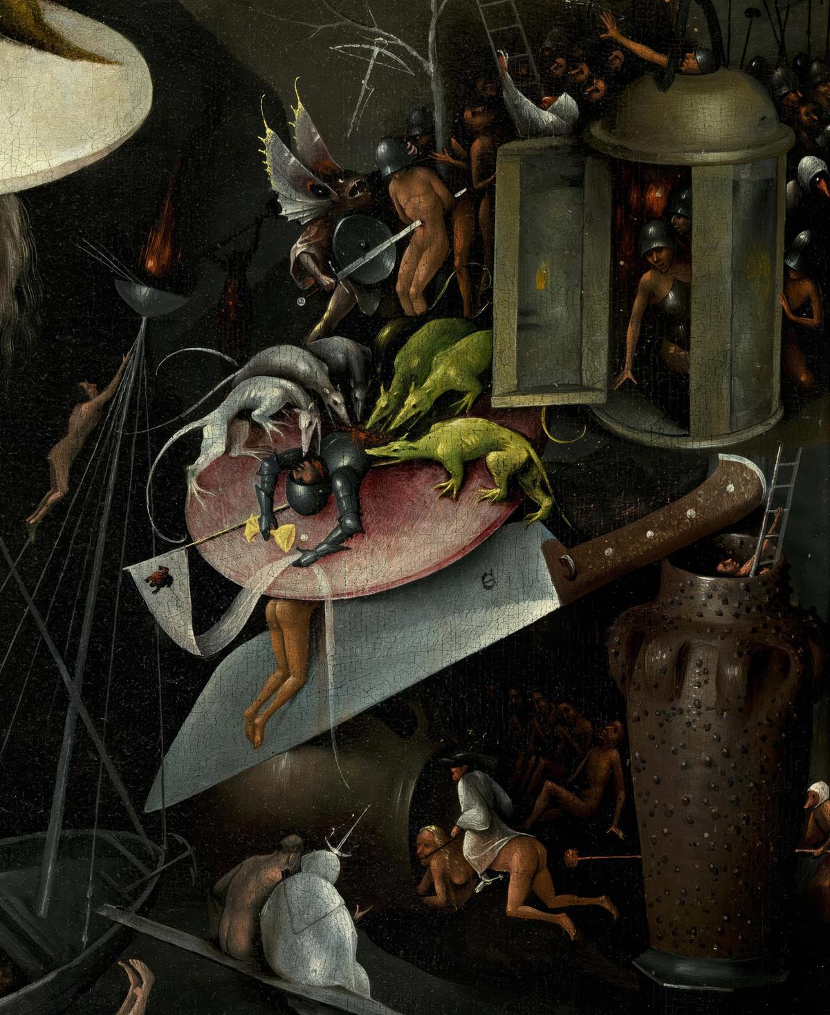 The Knife by Hieronymus Bosch — archival fine-art print from Fable
