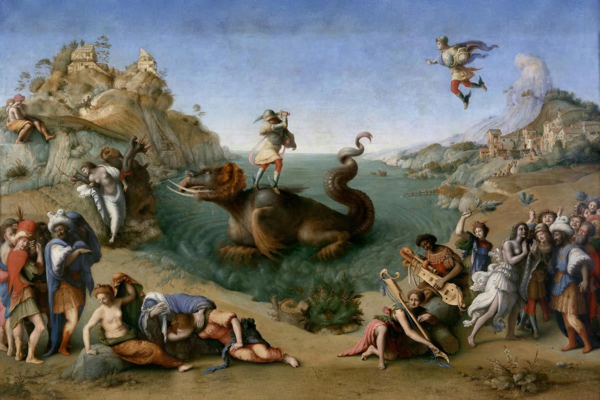 Perseus Frees Andromeda by Piero di Cosimo — archival fine-art print from Fable