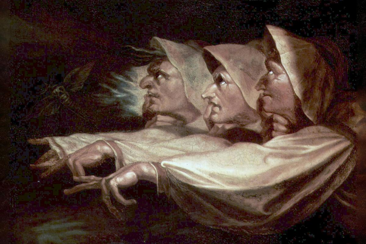The Three Witches by Henry Fuseli — archival fine-art print from Fable