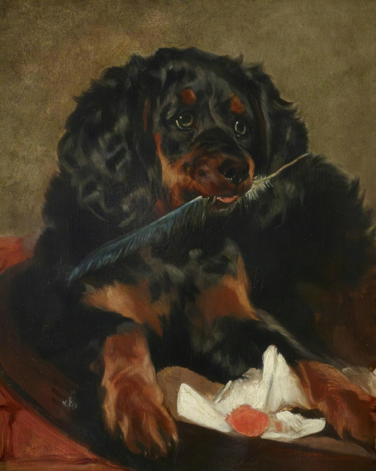 Queen Victoria's Spaniel Tilco · Pets pet portrait — custom painted portrait by Fable