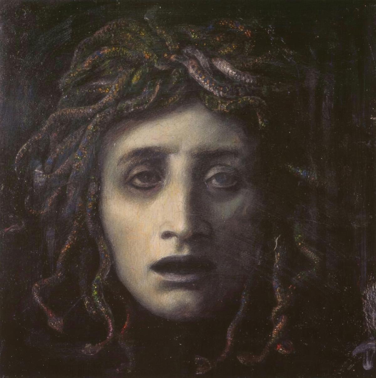 Medusa by Arnold Böcklin — archival fine-art print from Fable