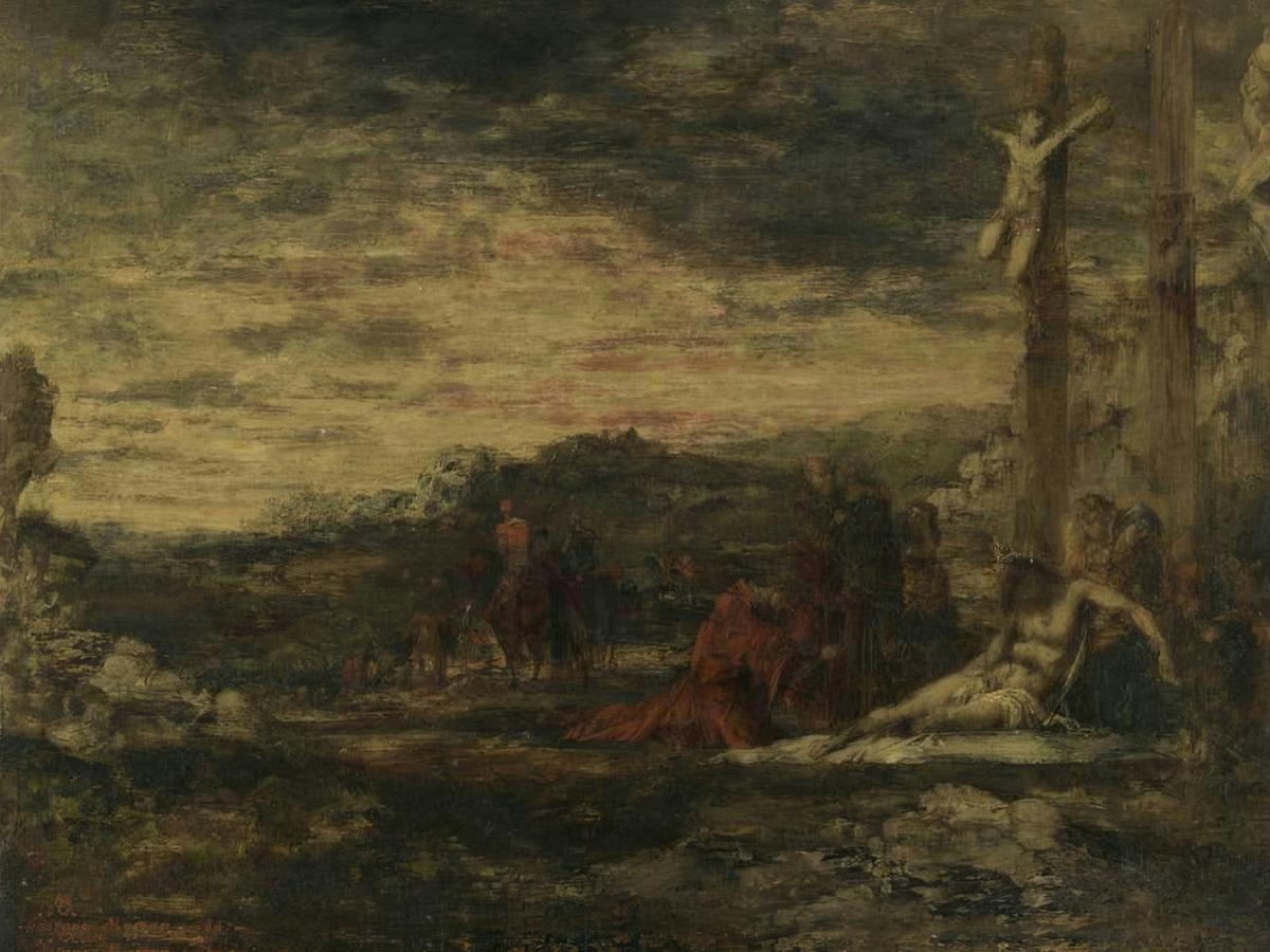Calvary by Gustave Moreau — archival fine-art print from Fable