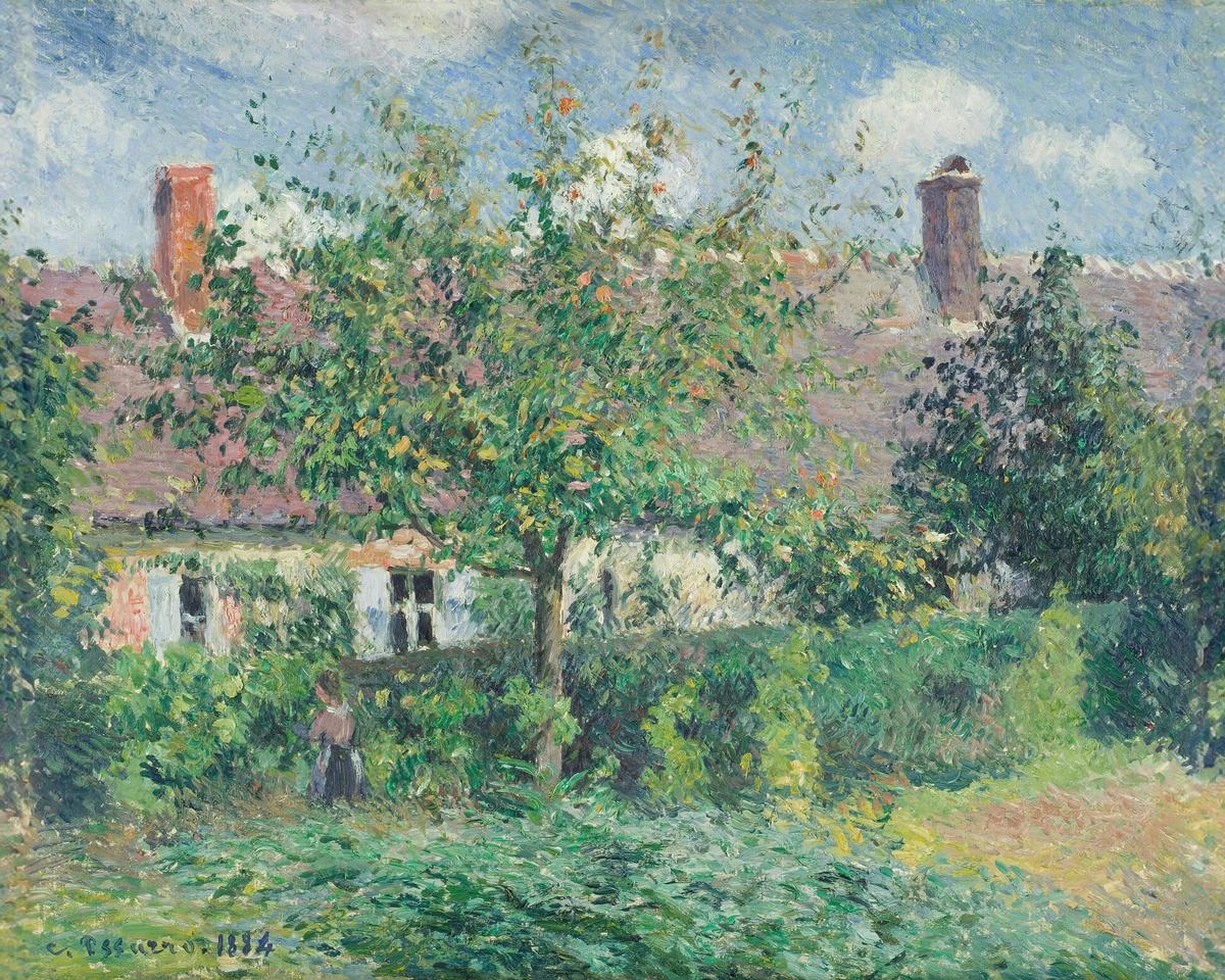 Peasant House at Éragny by Camille Pissarro — archival fine-art print from Fable