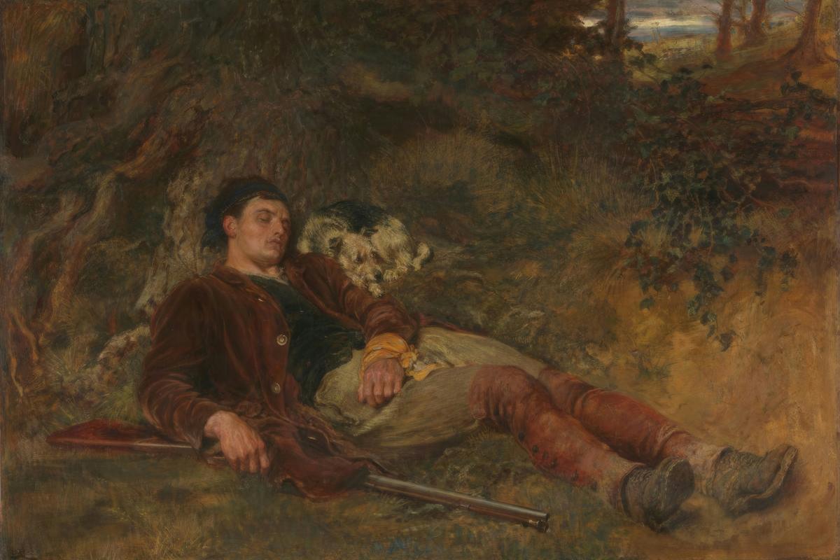 Companions in Misfortune by Briton Rivière — archival fine-art print from Fable