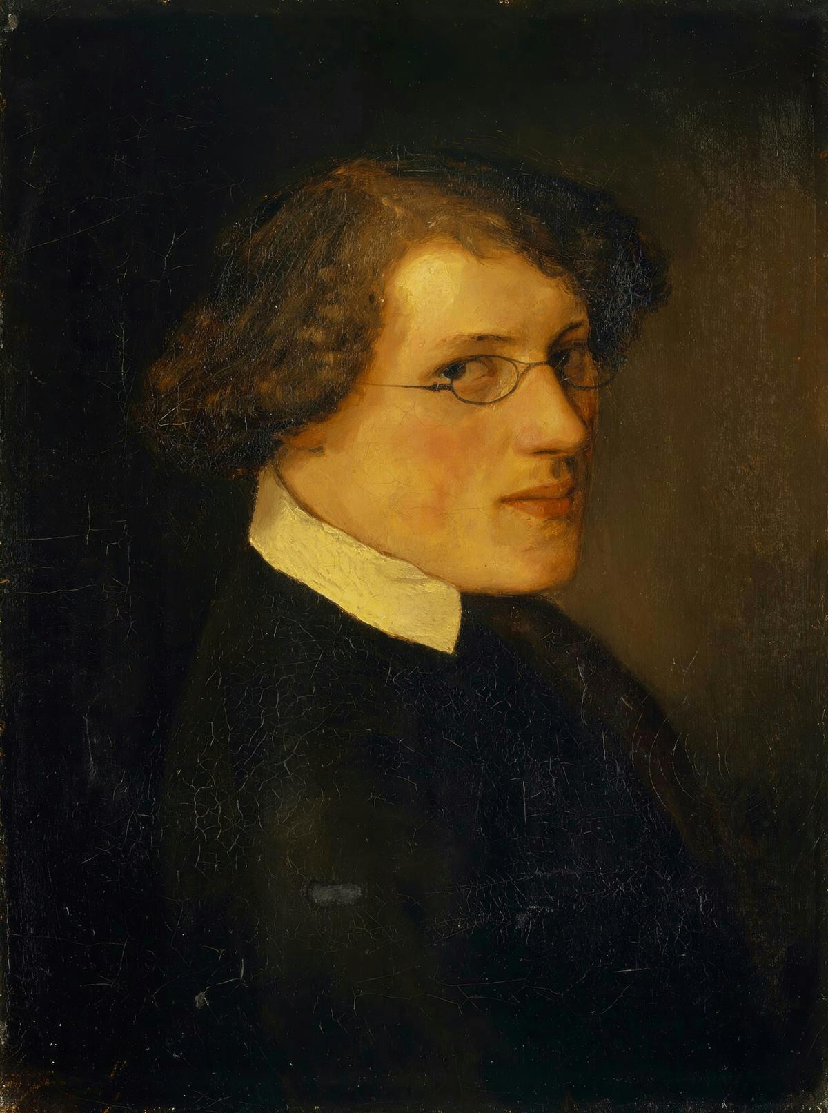 Portrait of Jakob Mähly by Arnold Böcklin — archival fine-art print from Fable