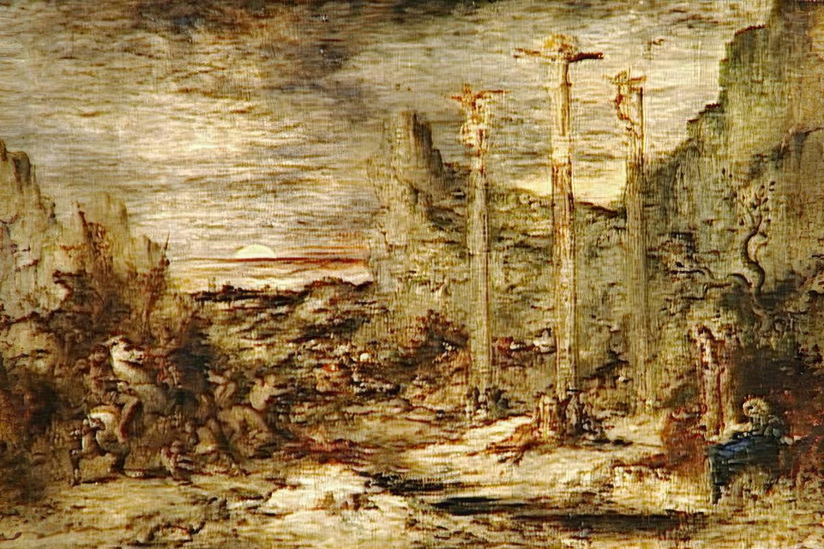 Golgotha by Gustave Moreau — archival fine-art print from Fable