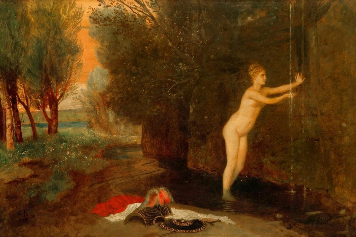At the Spring by Arnold Böcklin — archival fine-art print from Fable