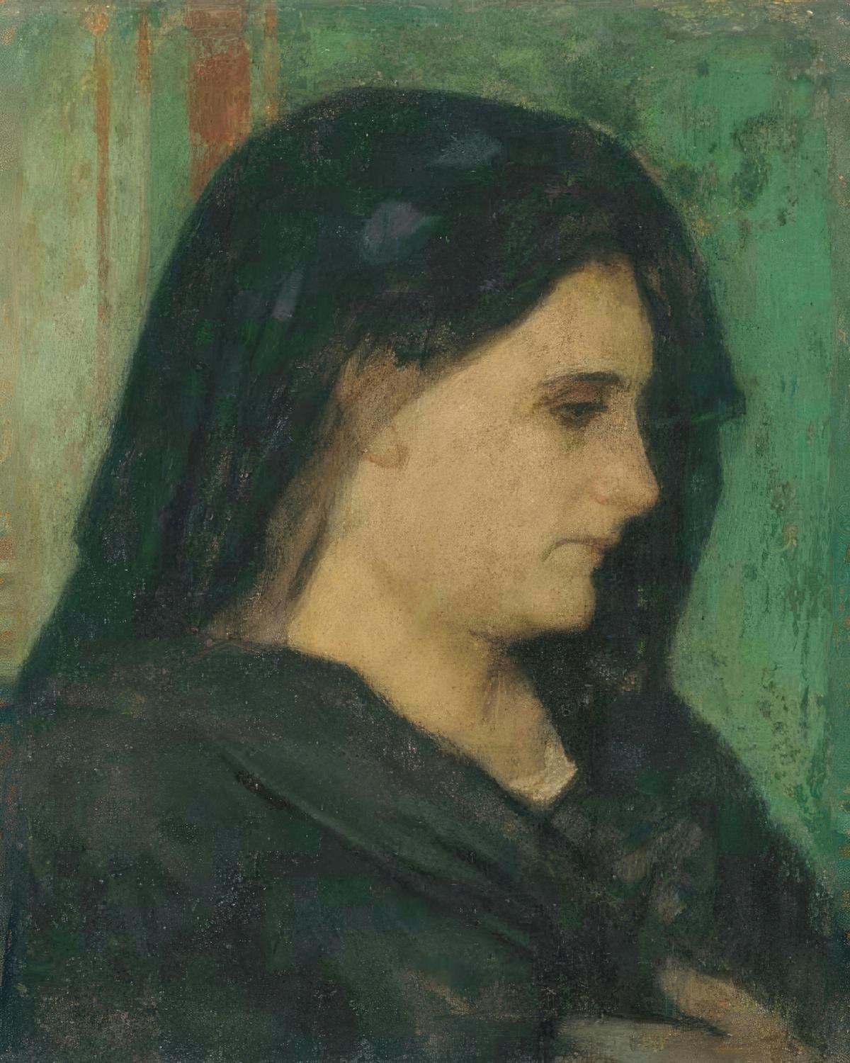 Portrait of Angela Böcklin by Arnold Böcklin — archival fine-art print from Fable