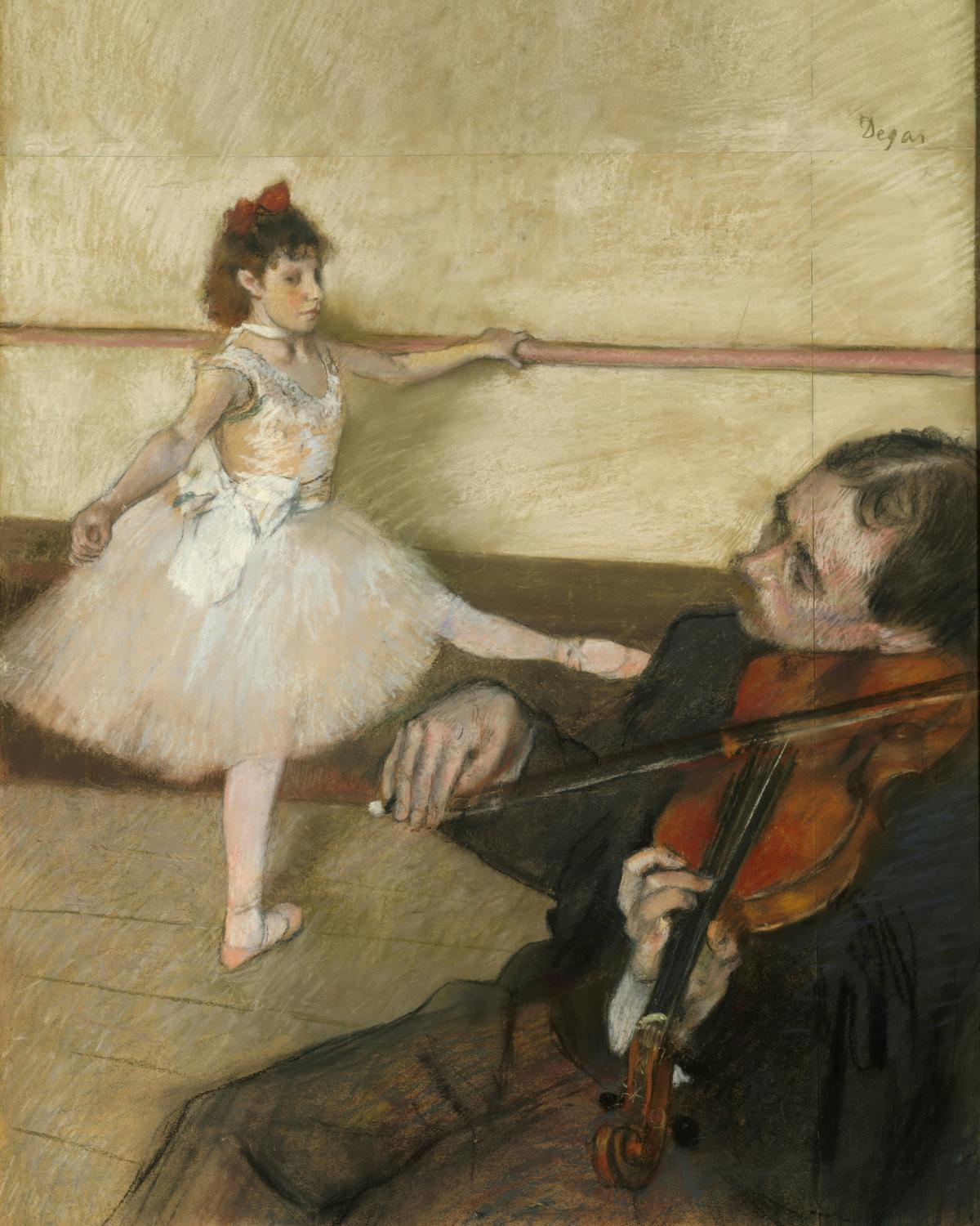 The Dance Lesson human portrait — custom painted portrait by Fable