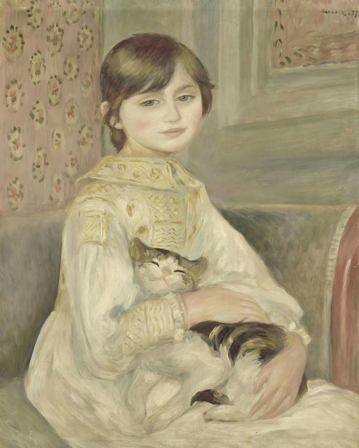 Julie Manet · Pets & owners human portrait — custom painted portrait by Fable