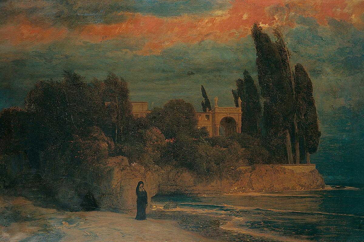 Villa by the Sea III by Arnold Böcklin — archival fine-art print from Fable