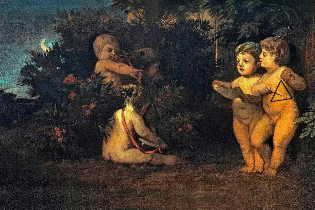 Children's Serenade by Arnold Böcklin — archival fine-art print from Fable