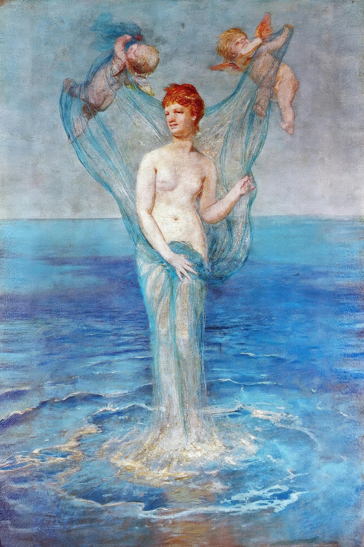 The Birth of Venus by Arnold Böcklin — archival fine-art print from Fable