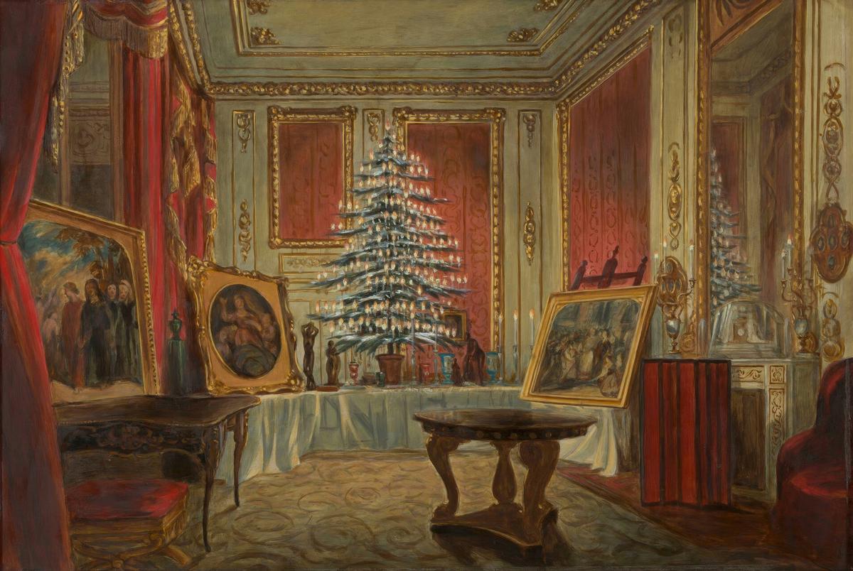 Queen Victoria's Christmas Tree by William Corden the Younger — archival fine-art print from Fable