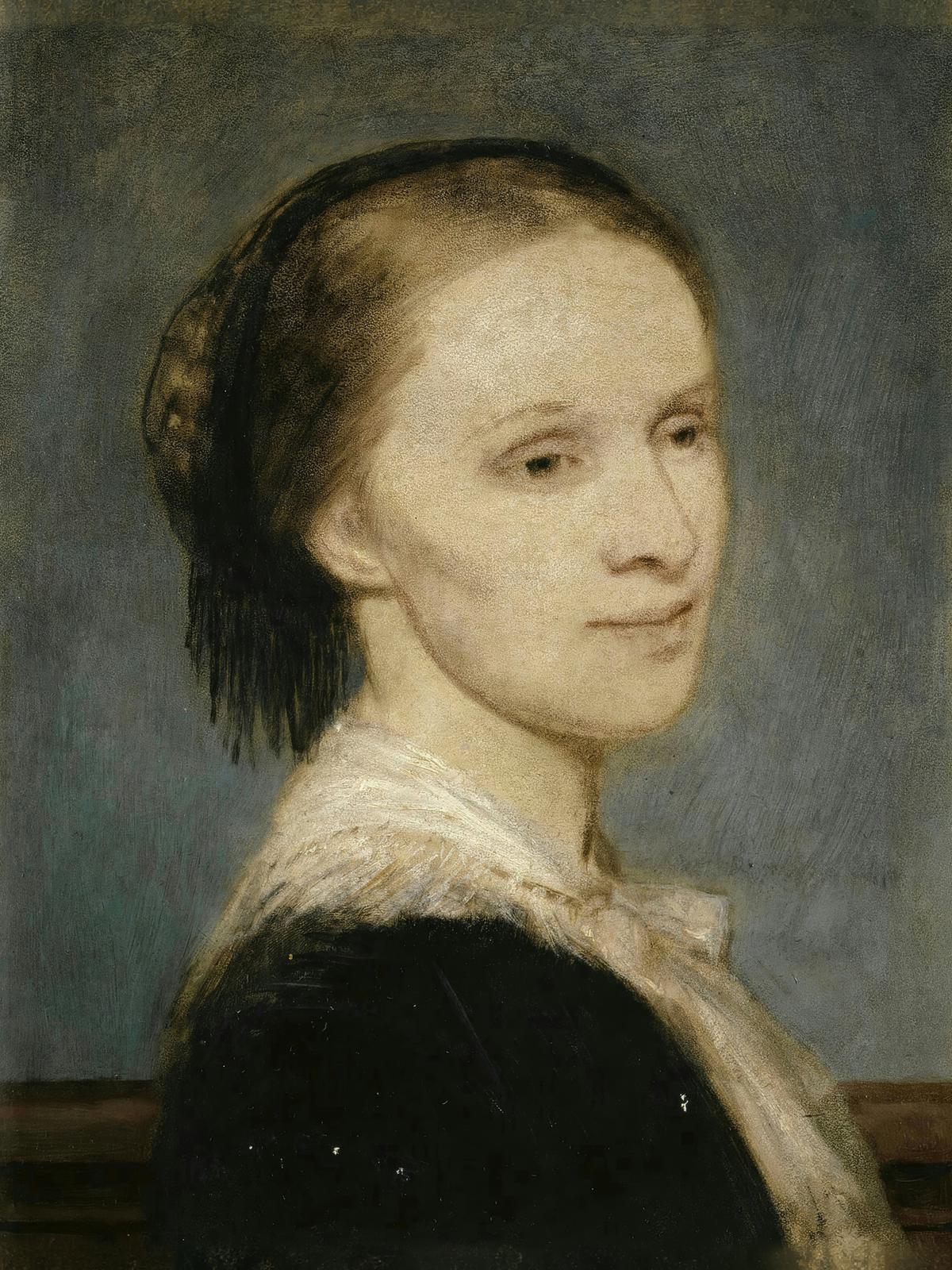 Portrait of Anna Elisabeth Burckhardt-Brenner by Arnold Böcklin — archival fine-art print from Fable