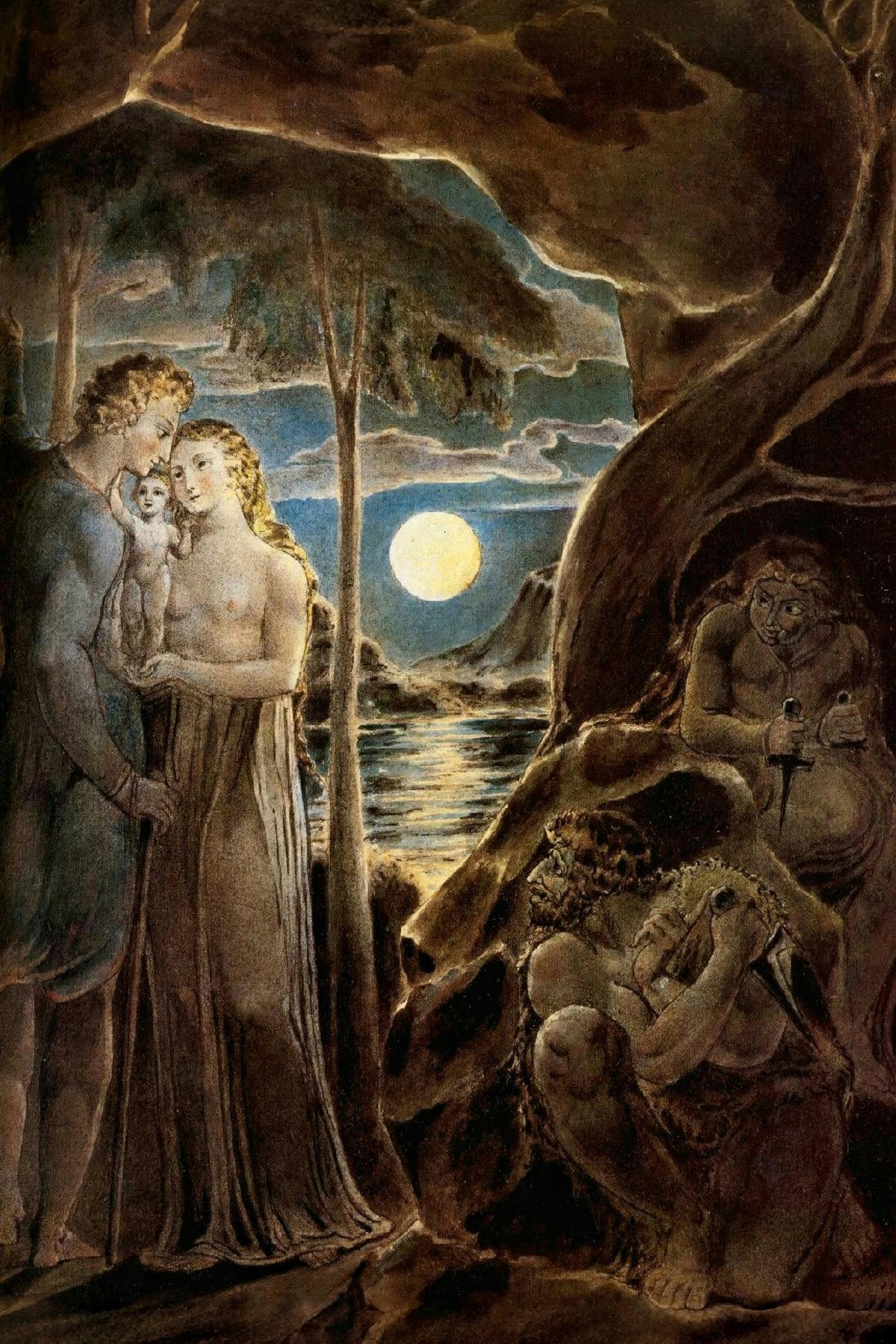 Malevolence by William Blake — archival fine-art print from Fable