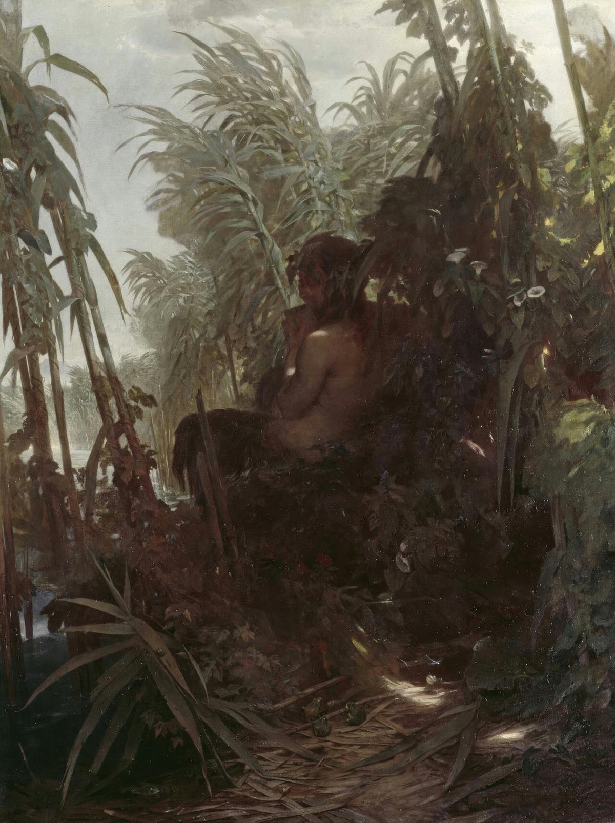 Pan in the Reed by Arnold Böcklin — archival fine-art print from Fable