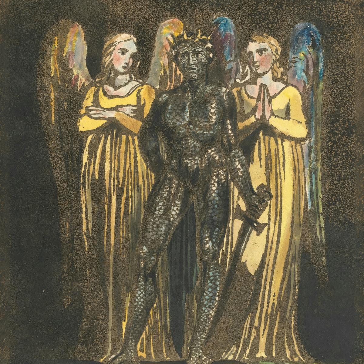 Europe a Prophecy, plate 7 by William Blake — archival fine-art print from Fable