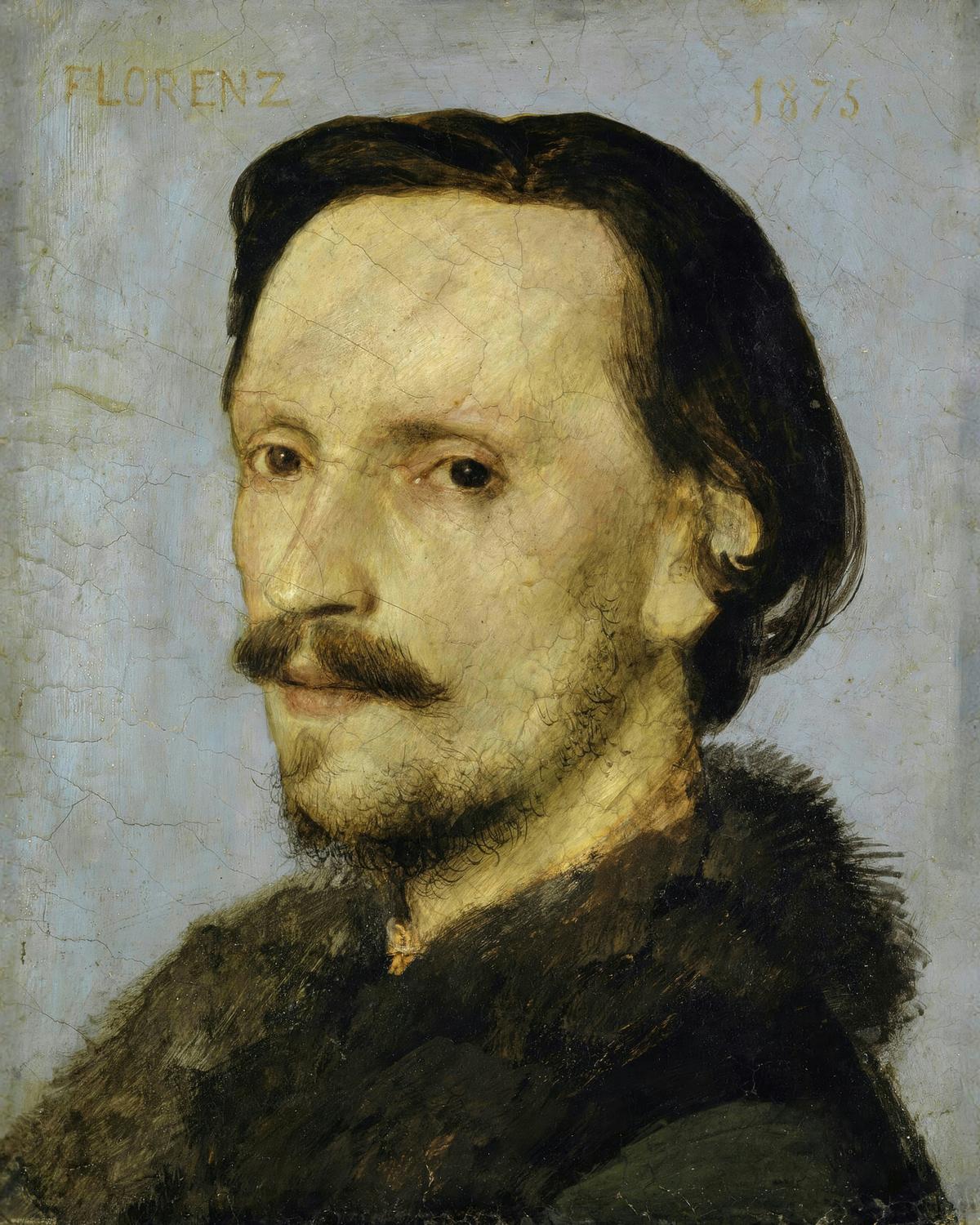 Portrait of Adolph Bayersdorfer by Arnold Böcklin — archival fine-art print from Fable