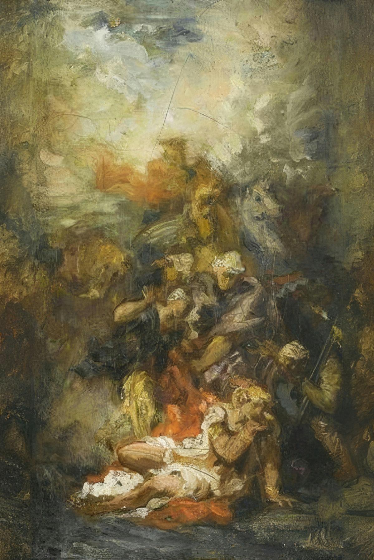 The Flight of Darius by Gustave Moreau — archival fine-art print from Fable