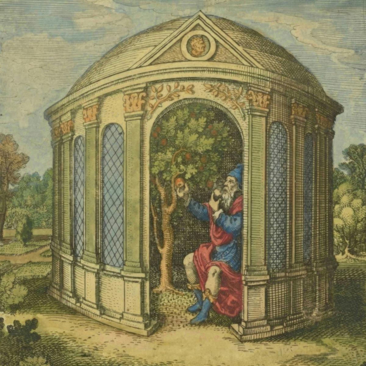 The Old Man Made Young by Matthäus Merian the Elder, after Michael Maier — archival fine-art print from Fable