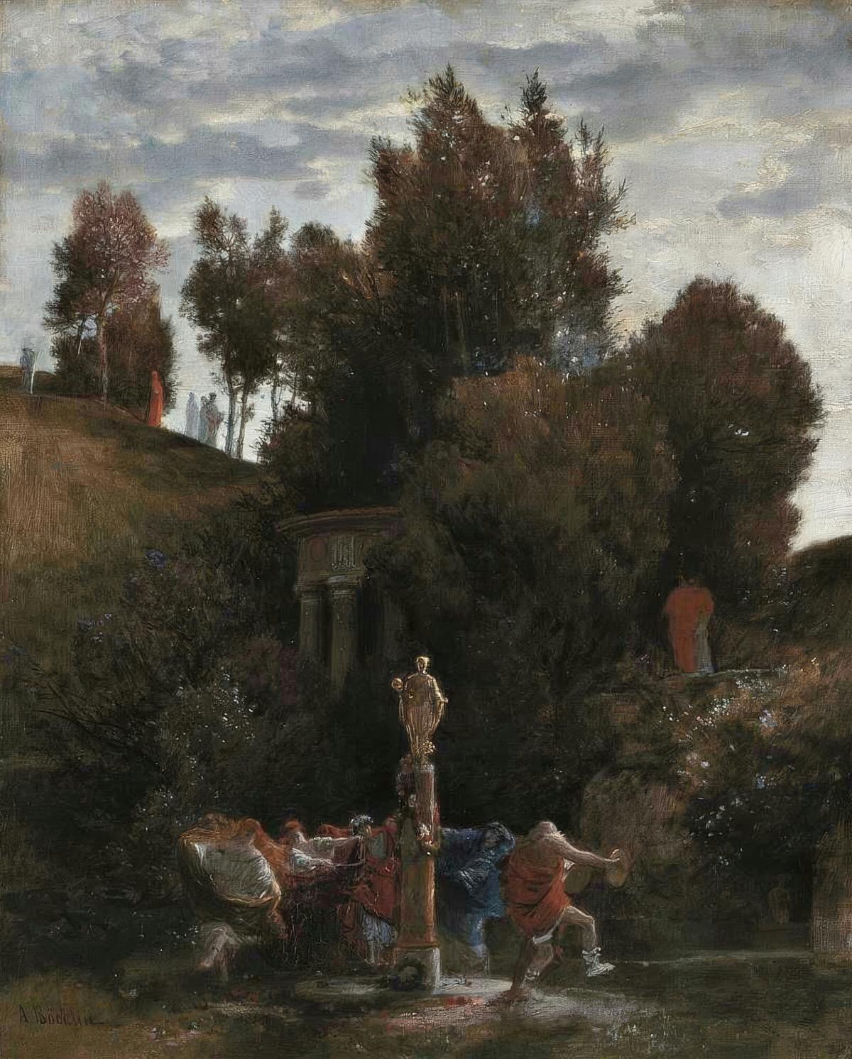 Roman May Day by Arnold Böcklin — archival fine-art print from Fable