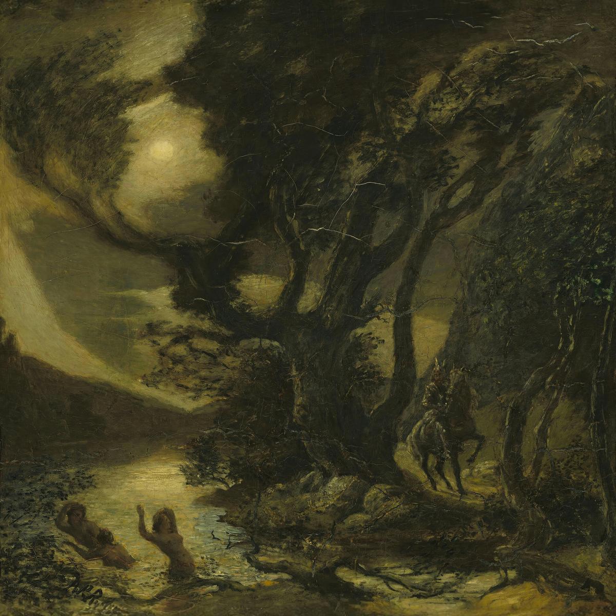 Siegfried and the Rhine Maidens by Albert Pinkham Ryder — archival fine-art print from Fable