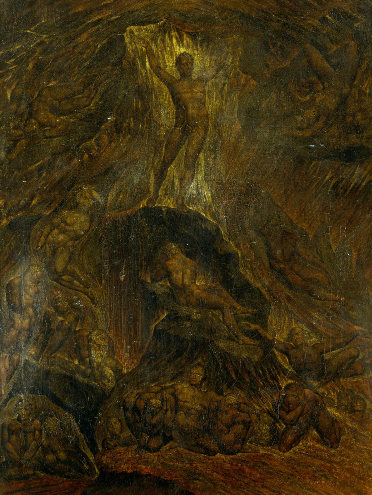 Satan Calling Up His Legions by William Blake — archival fine-art print from Fable