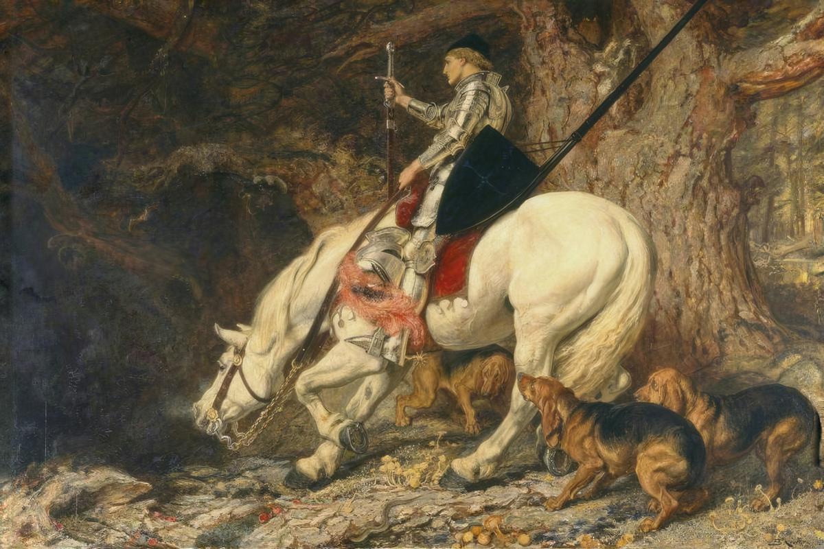 'In Manus Tuas, Domine' by Briton Rivière — archival fine-art print from Fable