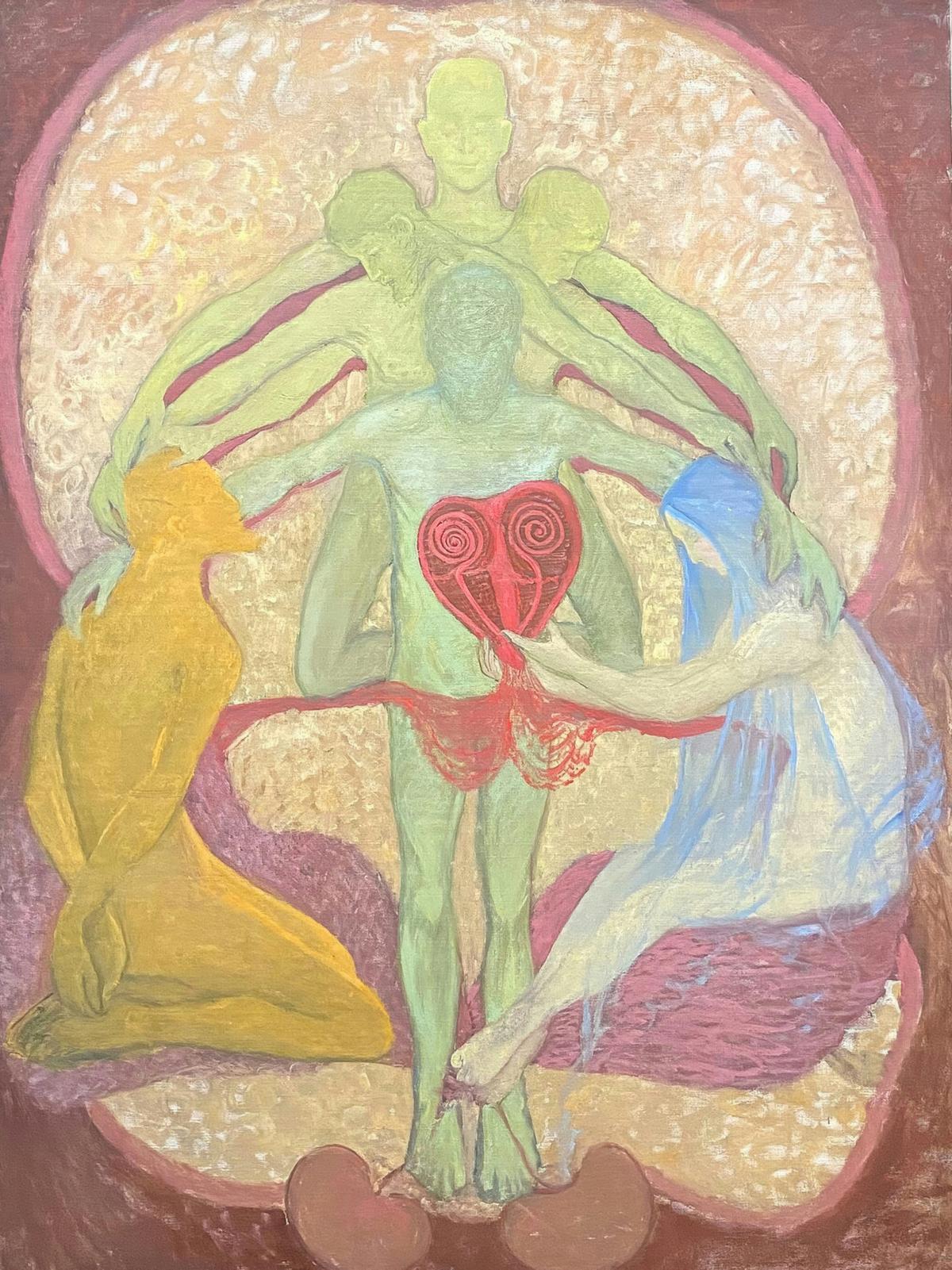 Large Figure Paintings, No. 4 by Hilma af Klint — archival fine-art print from Fable