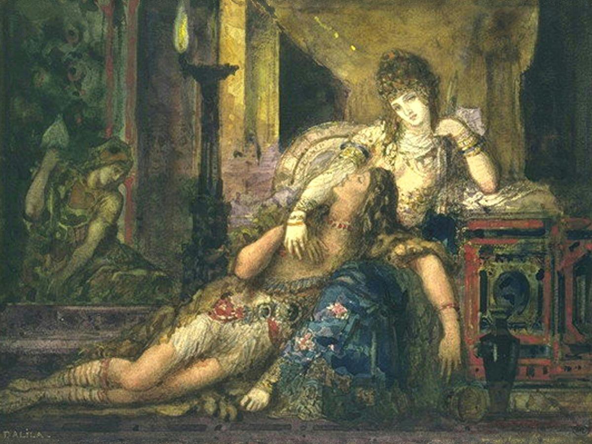 Samson and Delilah by Gustave Moreau — archival fine-art print from Fable