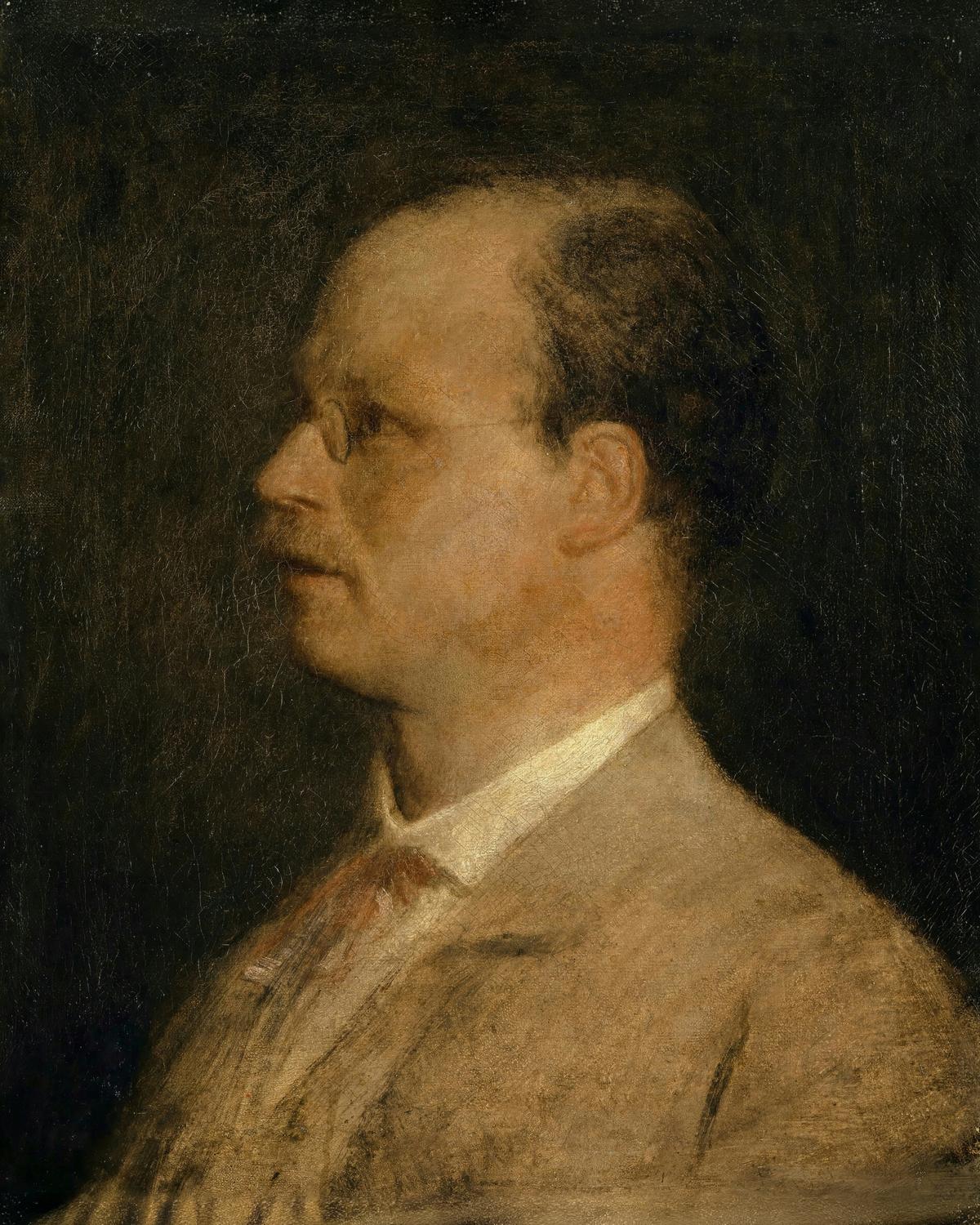 Portrait of Karl Friedrich Burckhardt-Brenner by Arnold Böcklin — archival fine-art print from Fable