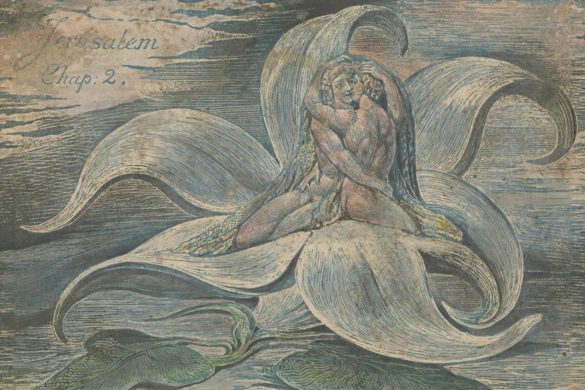 Jerusalem, plate 28 (proof) by William Blake — archival fine-art print from Fable