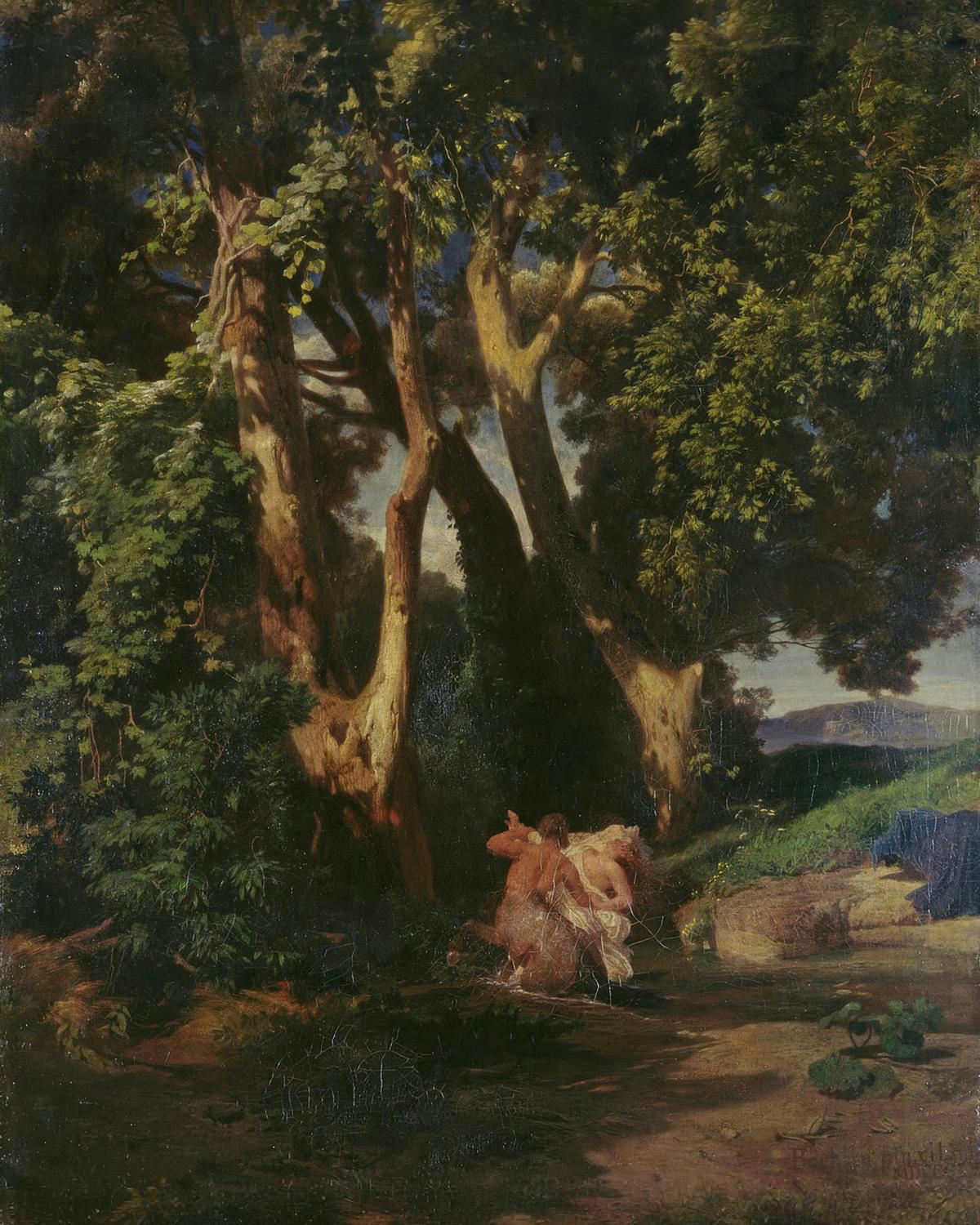 Centaurus and Nymph by Arnold Böcklin — archival fine-art print from Fable