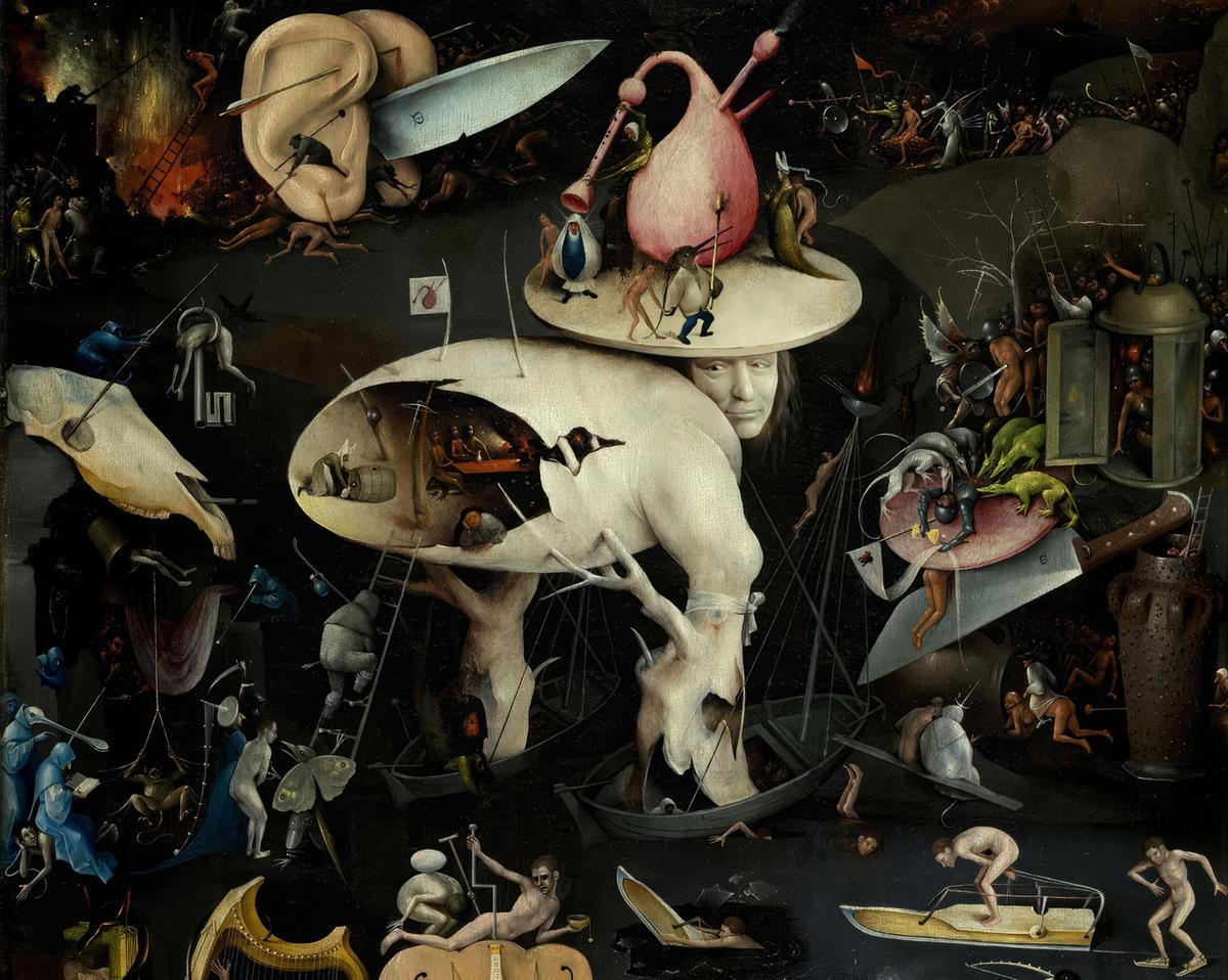 Grotesque Haven by Hieronymus Bosch — archival fine-art print from Fable