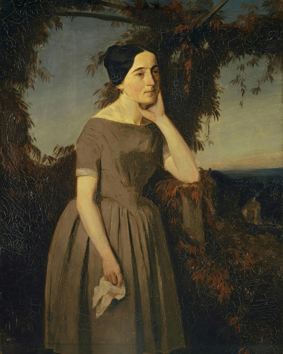 Portrait of Louisa Schmid by Arnold Böcklin — archival fine-art print from Fable
