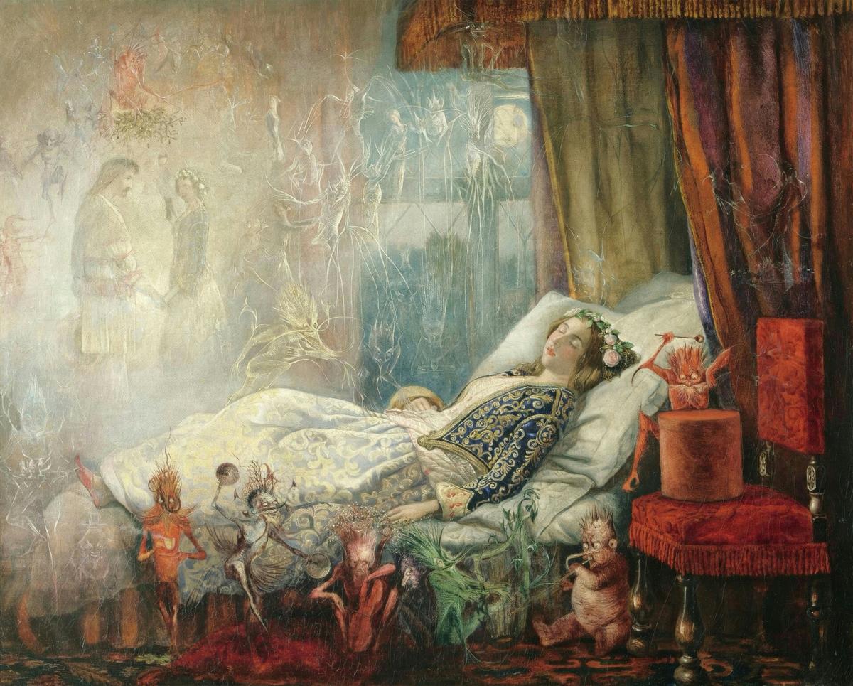 The Stuff That Dreams Are Made Of by John Anster Fitzgerald — archival fine-art print from Fable