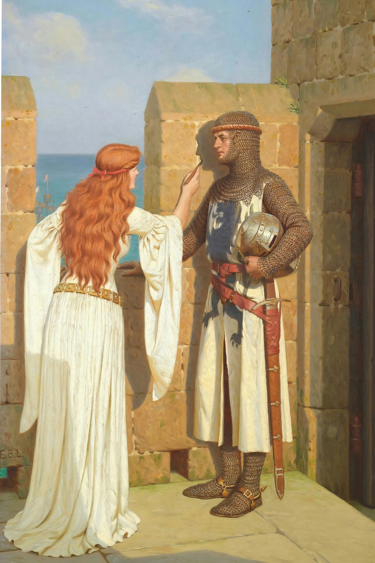 The Shadow · Couples human portrait — custom painted portrait by Fable