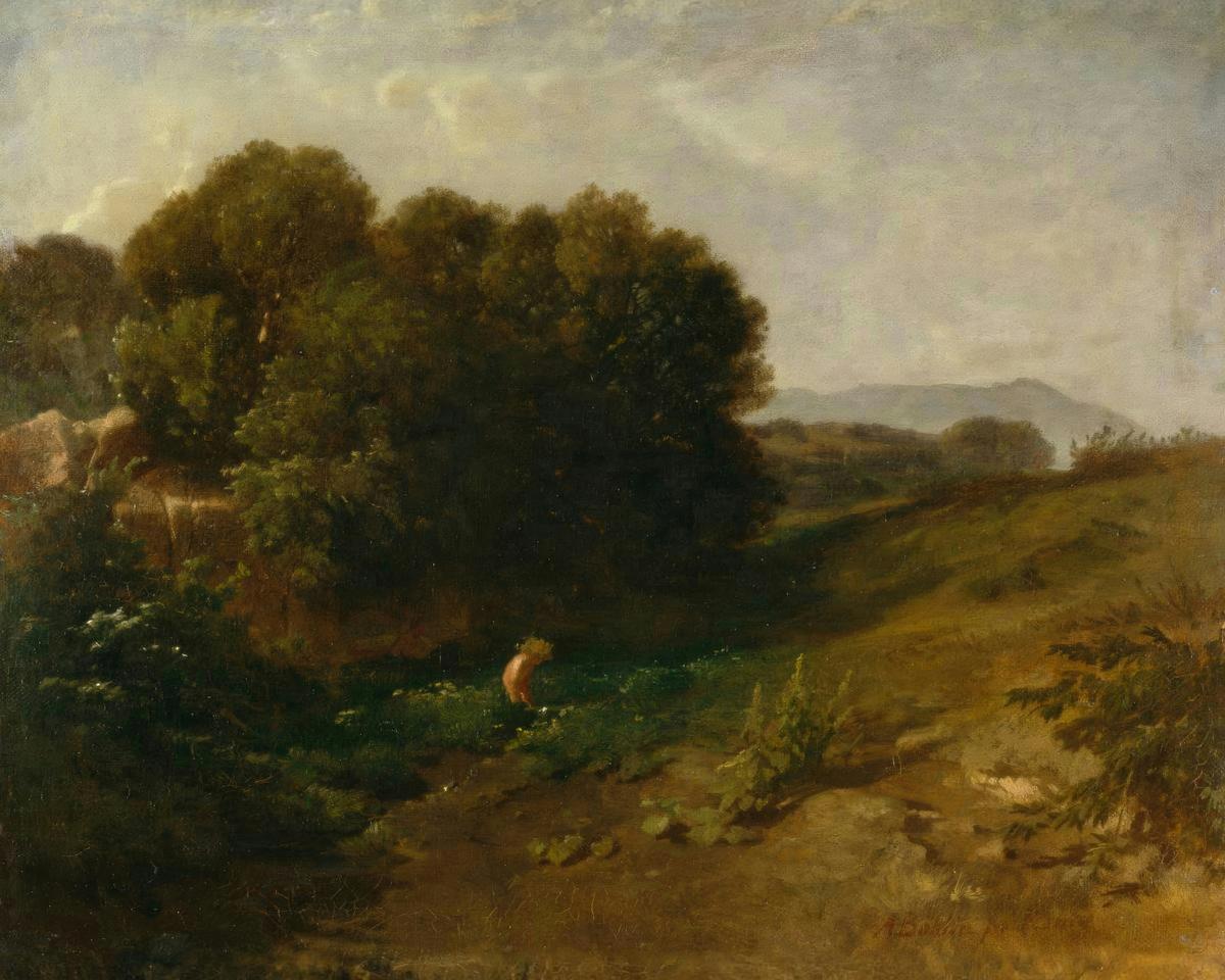 Campagna Landscape by Arnold Böcklin — archival fine-art print from Fable